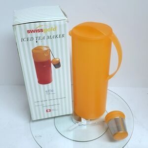 Swissgold Elfo Switzerland Orange Iced Tea Maker Vintage